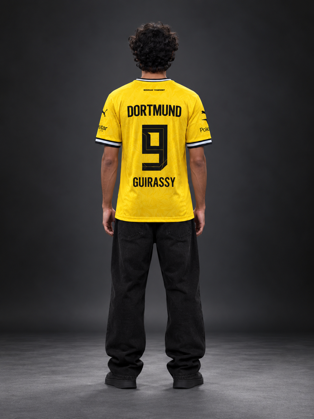 Borussia Dortmund Guirassy 9 Home Jersey | Embroidery | 90 Plus