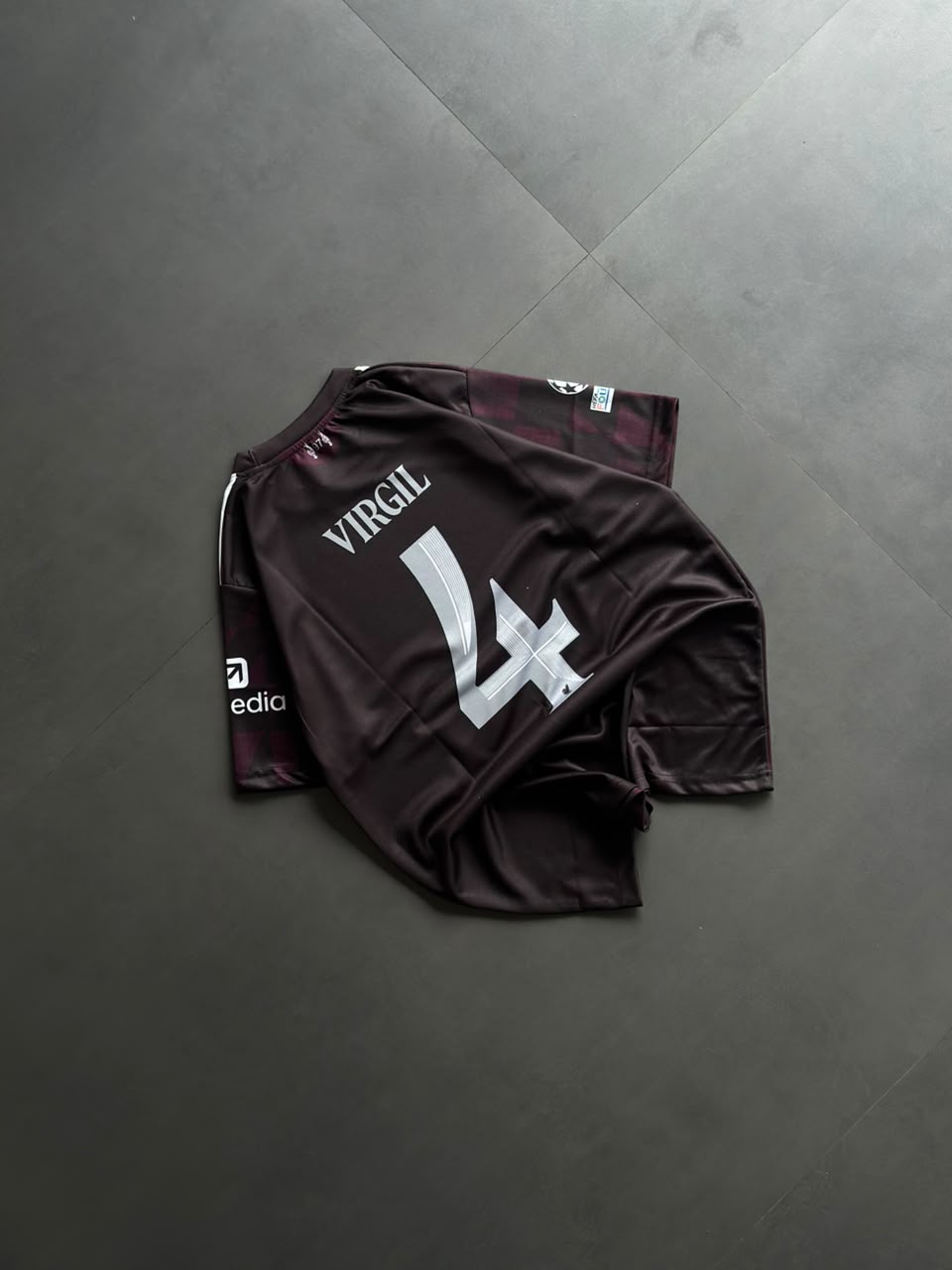 Liverpool Virgil Van Dijk #4 Away Jersey | Sublimation | 90 Plus