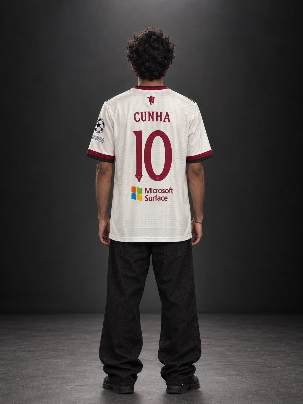 Manchester United Cunha #10 Away Jersey | Embroidery | 90 Plus