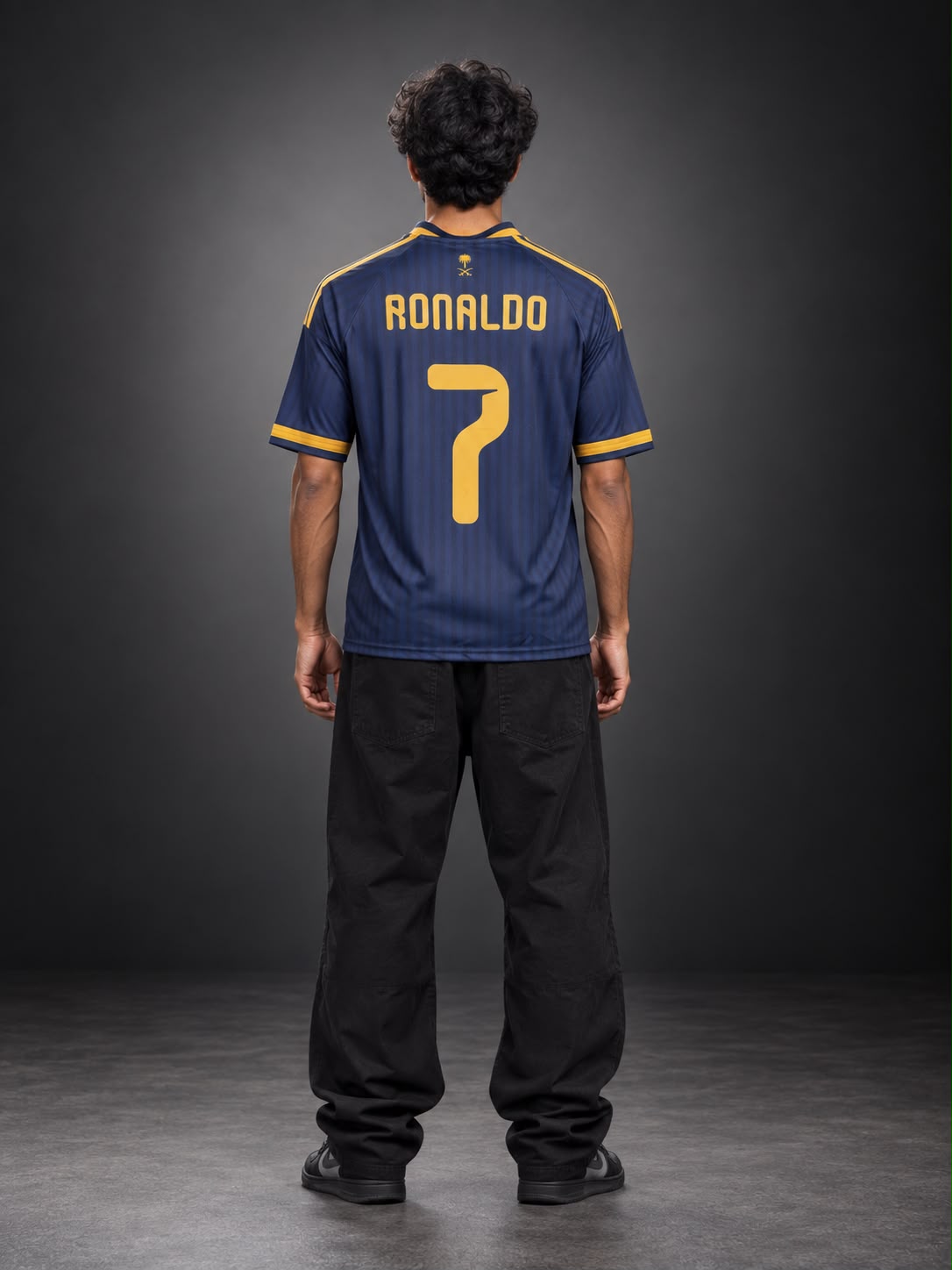 Al-Nassr Ronaldo #7 Away Jersey | Sublimation | 90 Plus