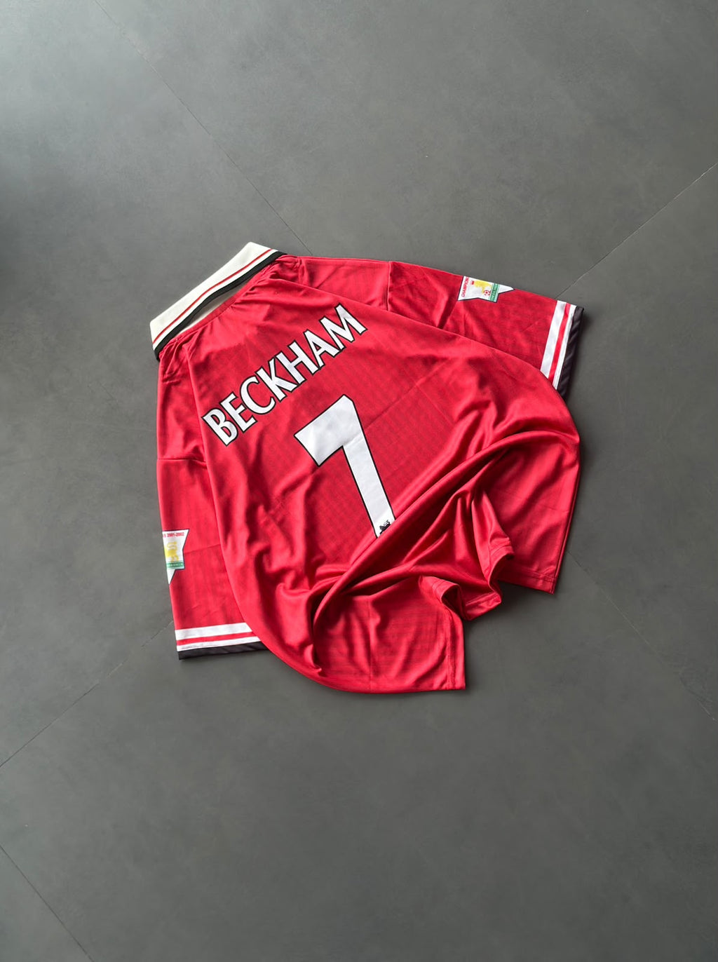 Manchester United 1998/99 Retro Beckham Jersey | Oversize Collar | 90 Plus