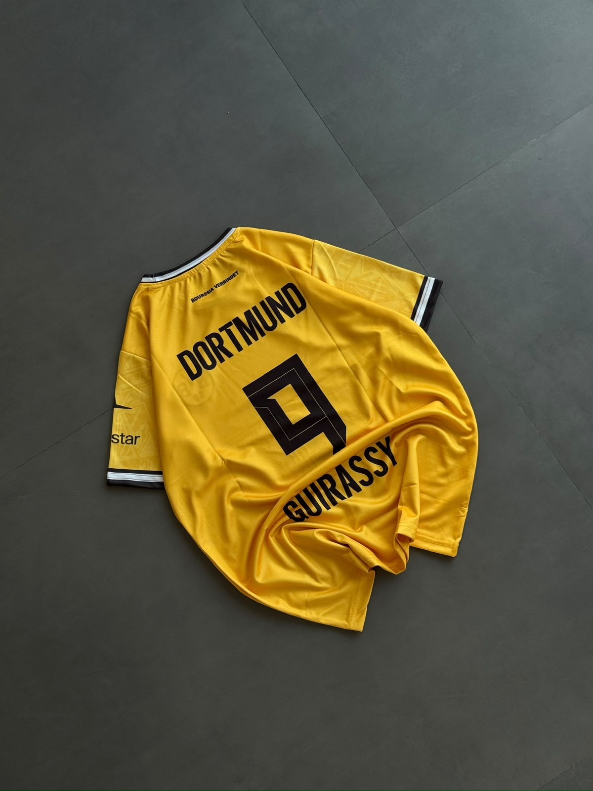 Borussia Dortmund Guirassy 9 Home Jersey | Embroidery | 90 Plus