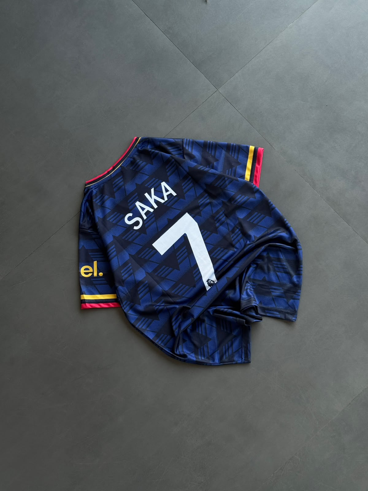 Arsenal Saka #7 Jersey – Away Football Jersey | Embroidery | 90 Plus